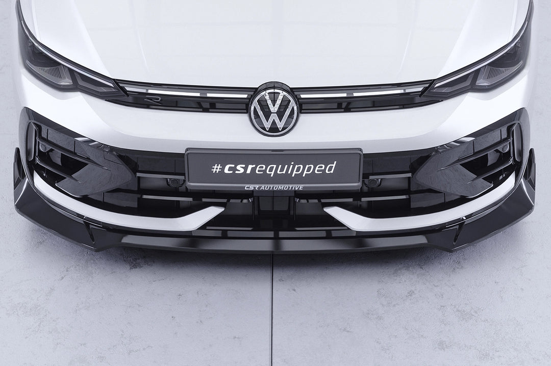 Front spoiler for VW Golf 8 R