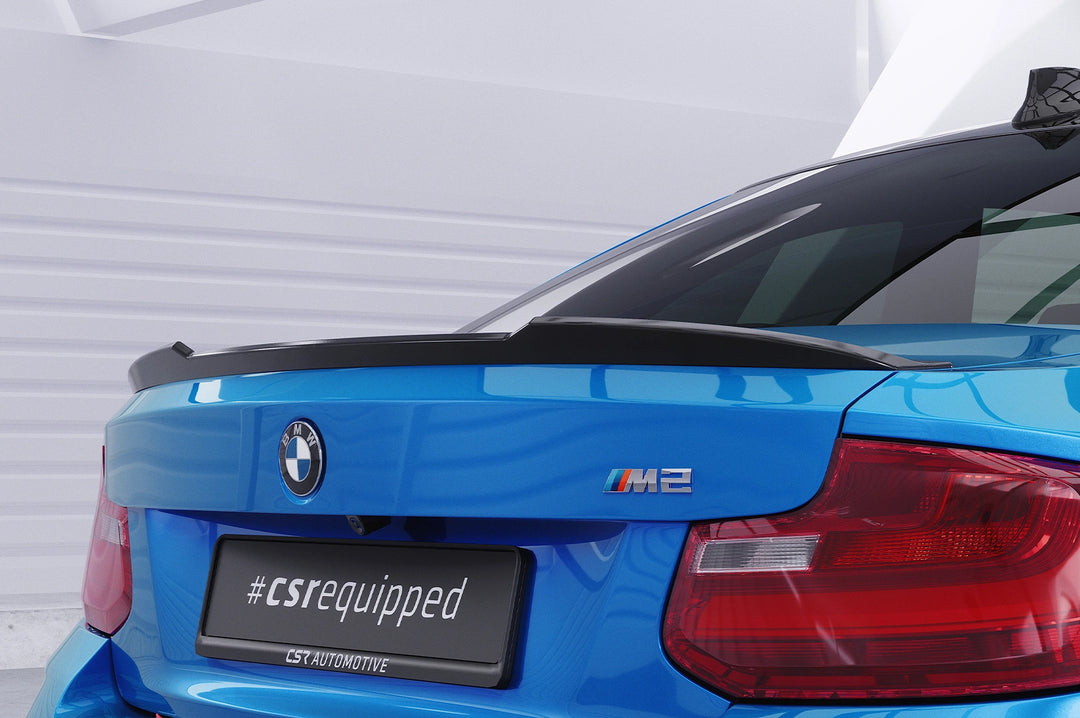 Rear spoiler | Rear wing with ABE for BMW 2 Series F22 / M2 F87 Coupe