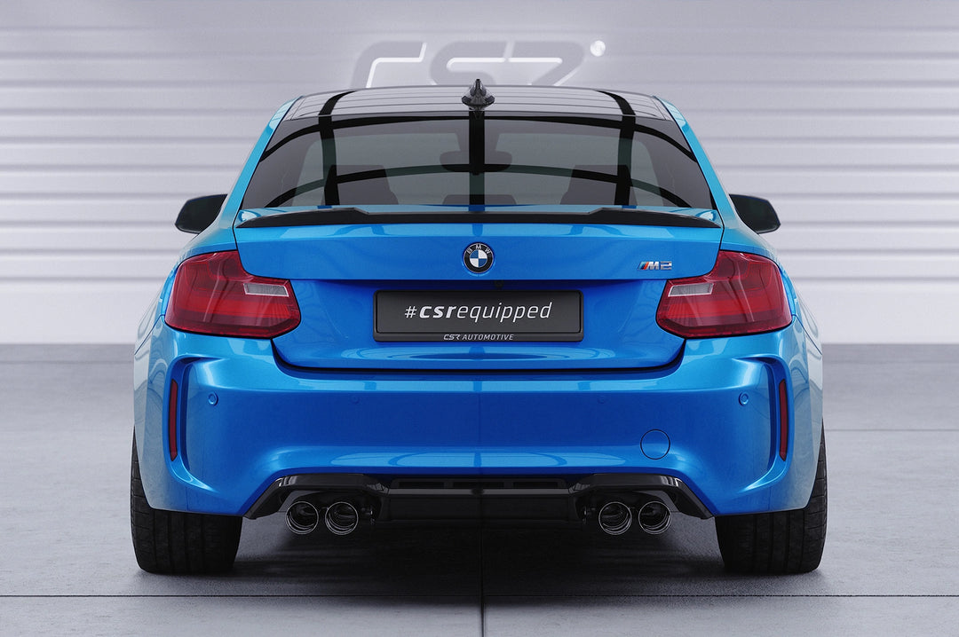 Rear spoiler | Rear wing with ABE for BMW 2 Series F22 / M2 F87 Coupe