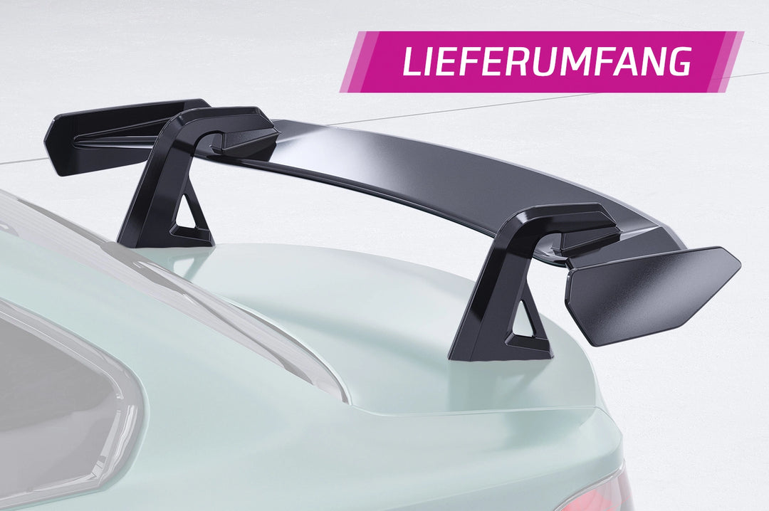 Swan neck rear wing with ABE for BMW 1 Series / M1 E82 Coupe SHF043