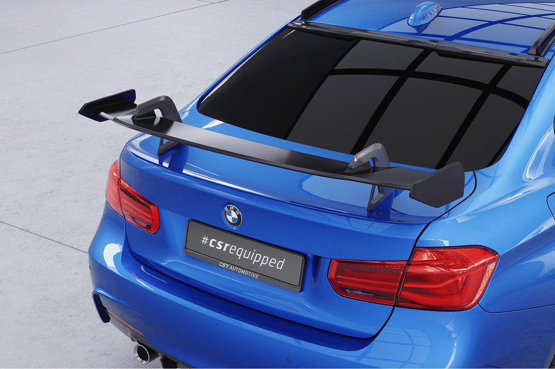 Swan neck rear wing with ABE for BMW 3 Series F30 / M3 F80 Sedan