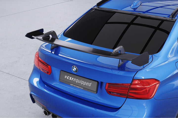 Swan neck rear wing with ABE for BMW 3 Series F30 / M3 F80 Sedan