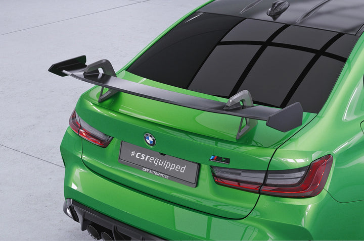 Swan neck rear wing with ABE for BMW 3 Series G20 / M3 G80 Sedan