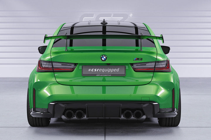 Swan neck rear wing with ABE for BMW 3 Series G20 / M3 G80 Sedan