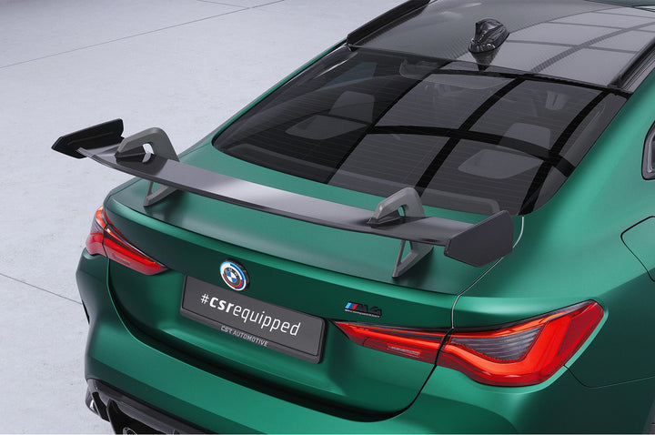 Swan neck rear wing with ABE for BMW 4 Series G22 / M4 G82 Coupe