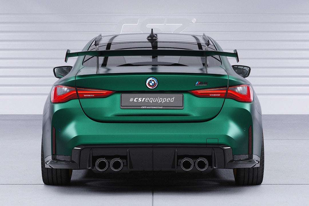 Swan neck rear wing with ABE for BMW 4 Series G22 / M4 G82 Coupe