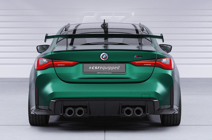 Swan neck rear wing with ABE for BMW 4 Series G22 / M4 G82 Coupe