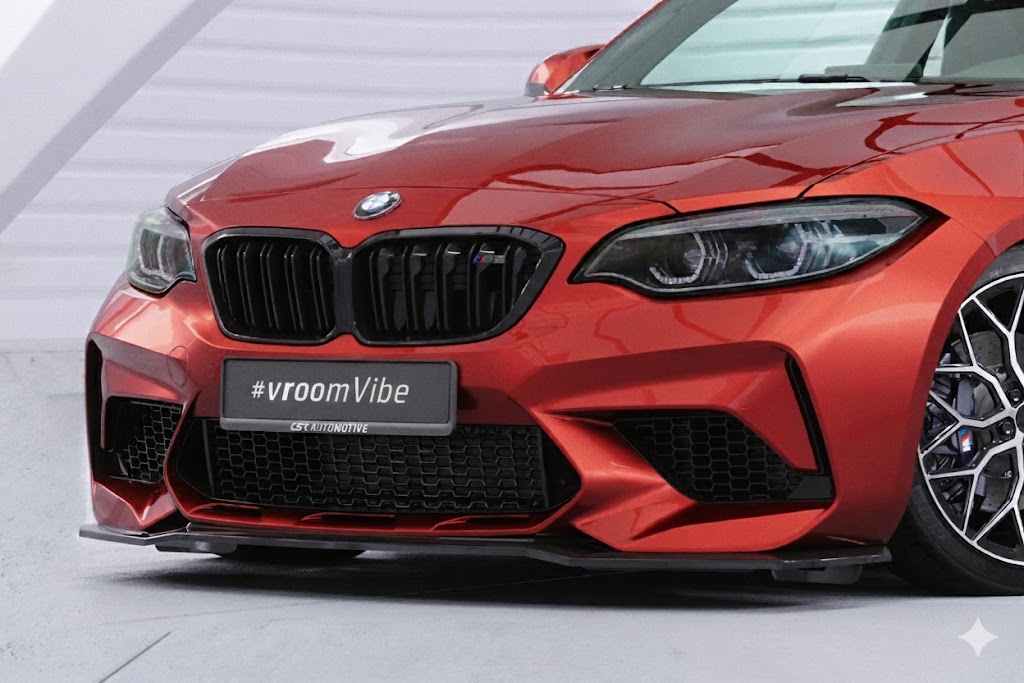 Front spoiler | Cup spoiler lip with ABE for BMW M2 Competition
