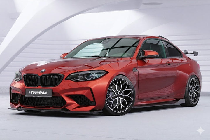 Front spoiler | Cup spoiler lip with ABE for BMW M2 Competition